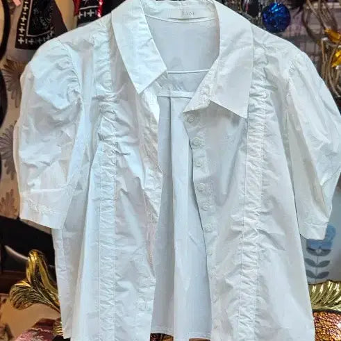 [BUNJANG] Brown Short Sleeve Shirt / 특별 반팔 셔츠 브라운