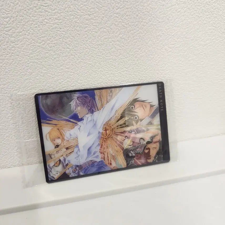 [BUNJANG] Death Note Card Illustration Wafer Light Yagami L Misa Amane / 데스노트 카드 일러스트 웨하스 라이토 엘 미사