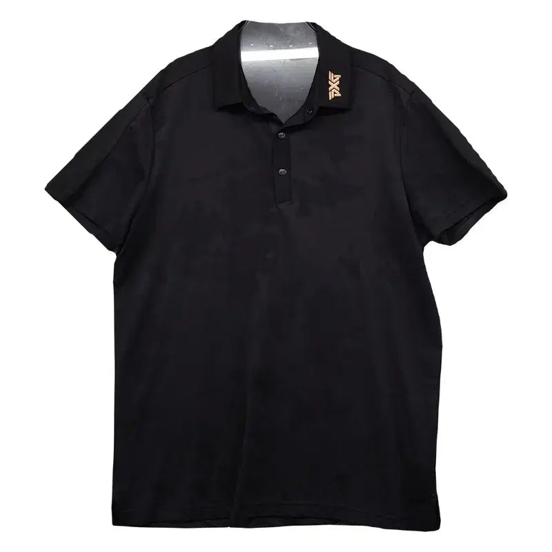 [BUNJANG] PXG Black Golf Short Sleeve Polo Shirt XL / PXG 블랙 골프 반팔 카라티 XL