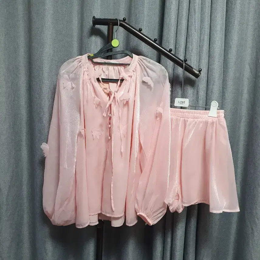 [BUNJANG] Sheer Pink Set Up / 쉬어 핑크 셋업