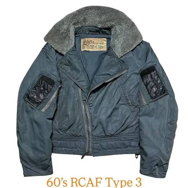 [BUNJANG] 1960s Canadian Air Force RCAF Type III Flight Jacket / 60s 캐나다공군  RCAF Type III 플라이트자켓