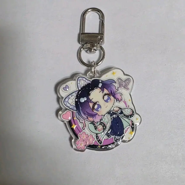 [BUNJANG] Demon Slayer Shinobu Handmade Acrylic Keychain / 귀멸의칼날 시노부키링