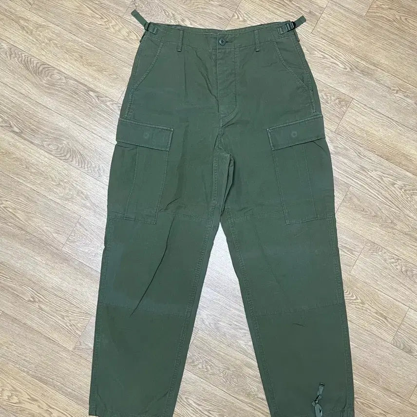 [BUNJANG] Kakis Cargo Pants Olive Small / 카키스 카고 올리브 스몰 사이즈