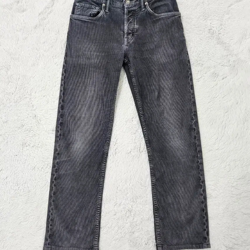 [BUNJANG] Tom Ford Corduroy Straight Fit Grey Denim Pants / 톰포드 코듀로이 데님팬츠