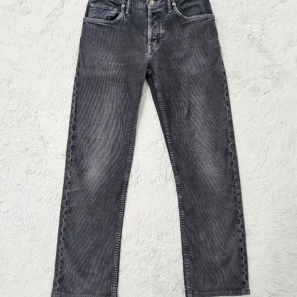 [BUNJANG] Tom Ford Corduroy Straight Fit Grey Denim Pants / 톰포드 코듀로이 데님팬츠