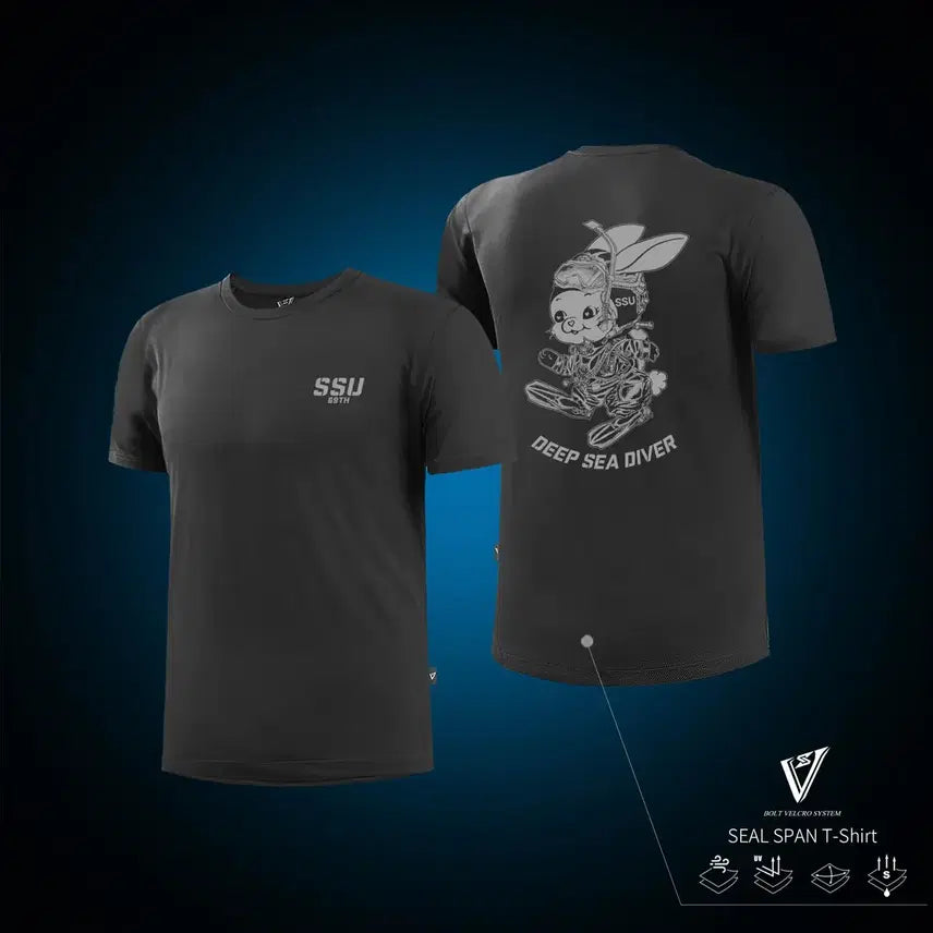 [BUNJANG] SSU Rescue Unit Real Man Water Guard T-Shirt / SSU 해난구조전대 리얼맨 차수티