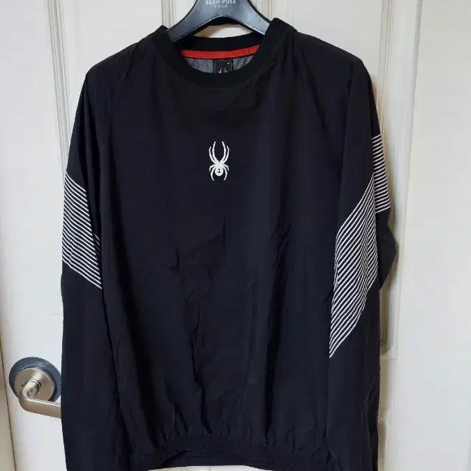 [BUNJANG] Spider Functional Windbreaker Round T-Shirt Nylon 100 Size 95 / 스파이더 기능성 바람막이 라운드티 (708