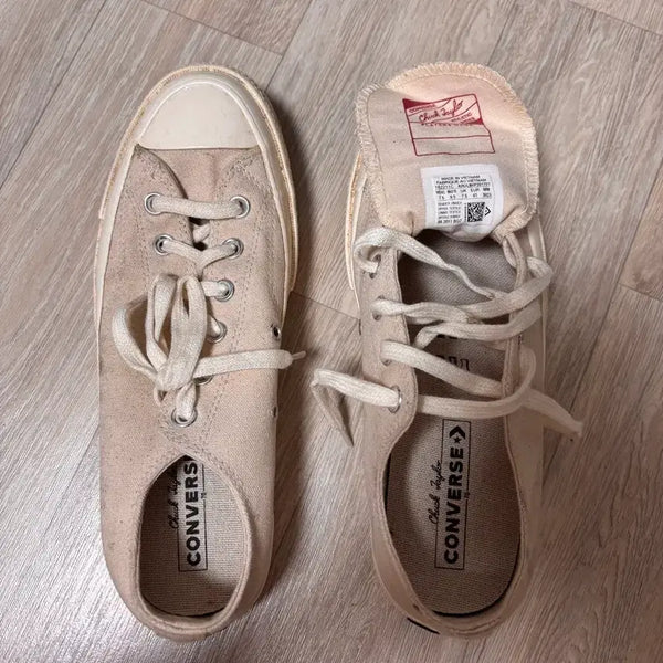 [BUNJANG] Converse Chuck 70 Vintage Canvas Low Top Sneakers (260mm) / 컨버스 척 70 빈티지 캔버스 로우 260