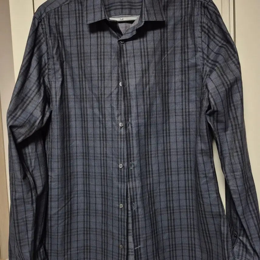 [BUNJANG] Burberry Men's Check Shirt Size 100 / 버버리 남성 체크 셔츠 남방 100사이즈 판매합니다