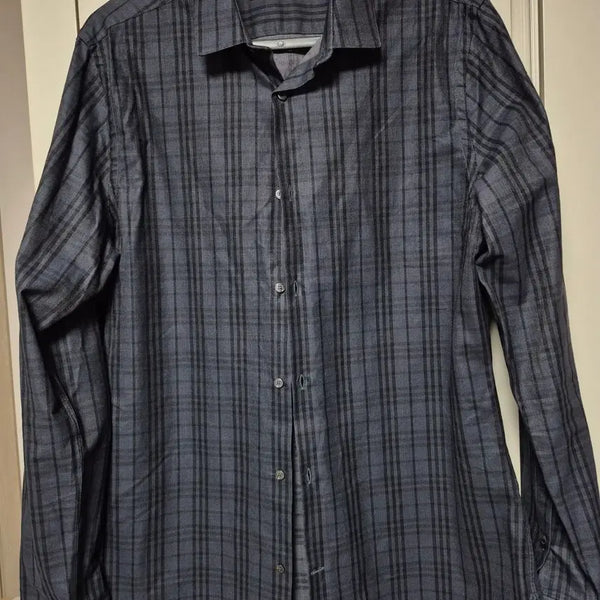 [BUNJANG] Burberry Men's Check Shirt Size 100 / 버버리 남성 체크 셔츠 남방 100사이즈 판매합니다
