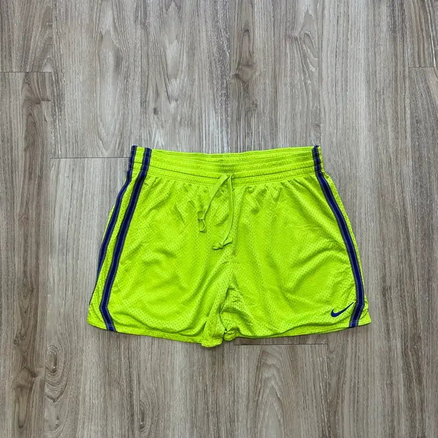 [BUNJANG] Nike Dri-FIT Lime Shorts / 나이키 드라이핏 라임 반바지 L