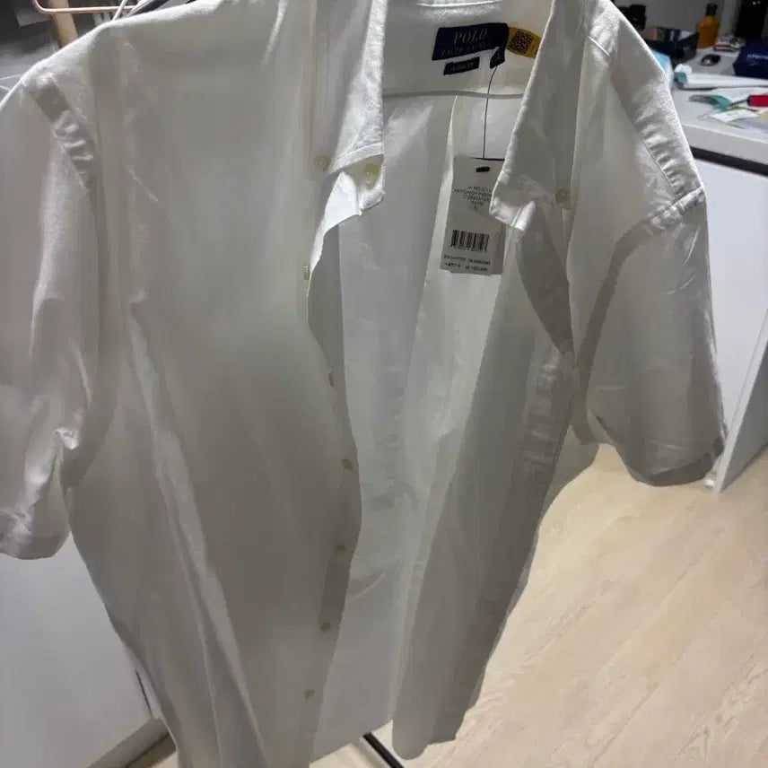 [BUNJANG] Polo Ralph Lauren Oxford Shirt White / 폴로 랄프로렌 옥스포드 셔츠 화이트
