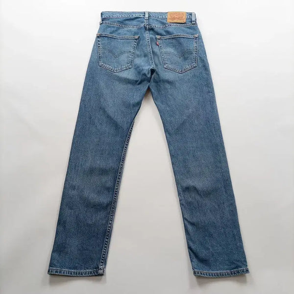 [BUNJANG] Levi's 502 Vintage Washed Straight Leg Denim Pants Size 30 / 리바이스 502 사이즈30 청바지 일자 워싱 남자 데님팬츠 B1151