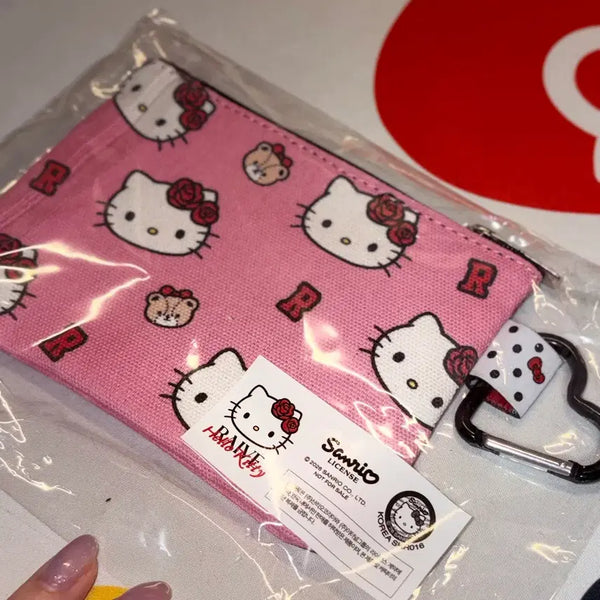 [BUNJANG] Lave Hello Kitty Pouch Keyring Card Holder (Sealed) / 레이브 헬로키티 파우치 키링 카드지갑 미개봉 새상품