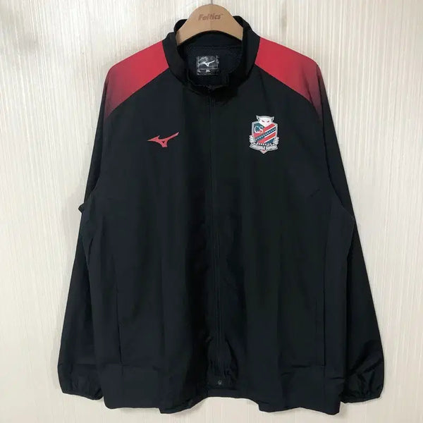 [BUNJANG] Mizuno Hokkaido Consadole Sapporo Player Issue Woven Jacket 3XL / J리그 미즈노 홋카이도 콘사돌레 삿포로 선수용 우븐자켓 3XL