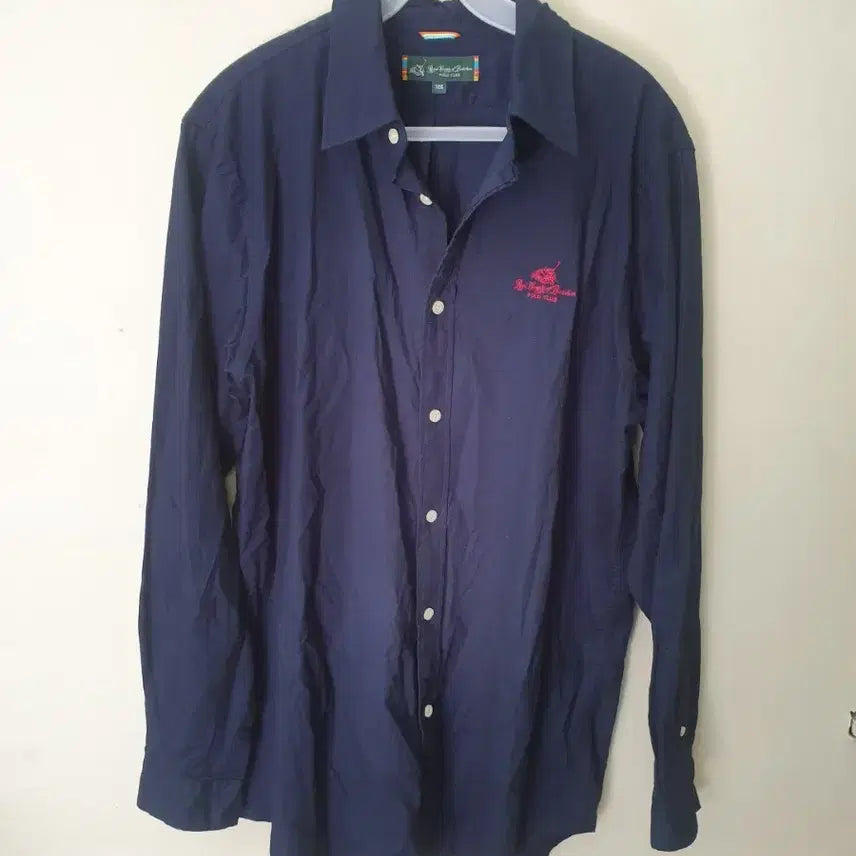 [BUNJANG] Polo Ralph Lauren Navy Long Sleeve Shirt XL / XL 폴로 랄프로렌 네이비 긴팔 셔츠 21년식