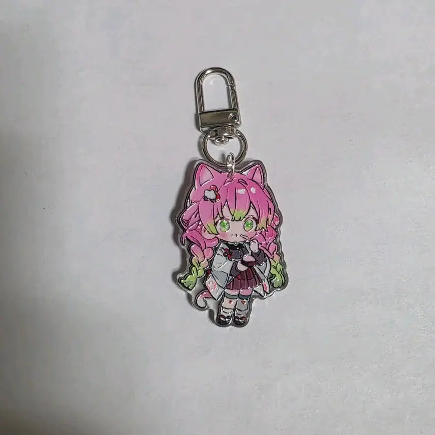 [BUNJANG] Demon Slayer Mitsuri Kanroji Handmade Acrylic Charm / 귀멸의칼날 미츠리 키링