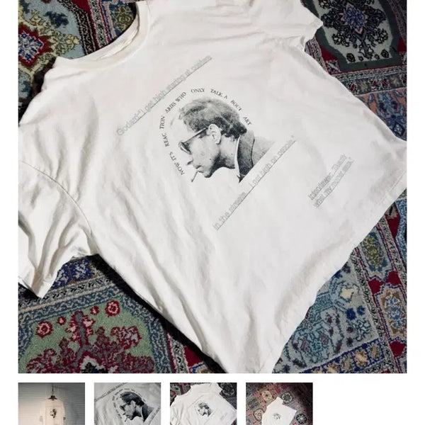 [BUNJANG] Donut Revenge Graphic T-Shirt / [4] 도넛리벤지 반팔티 새상품 핑거프레스