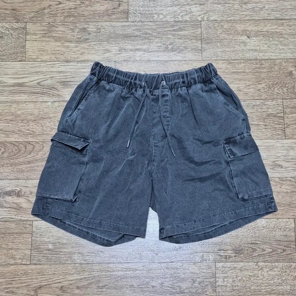 [BUNJANG] Vintage Washed Cargo Shorts / 빈티지 워싱 카고 반바지