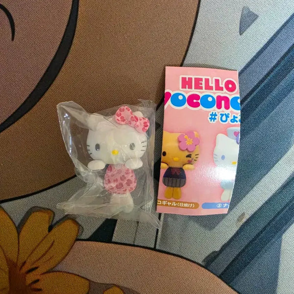[BUNJANG] Sanrio Hello Kitty Hyokko-nuru Cup Holder Gacha C-Pla Limited Edition Pink / (정품)헬로키티 표코노루 컵걸이 가챠 씨플라 한정 핑크