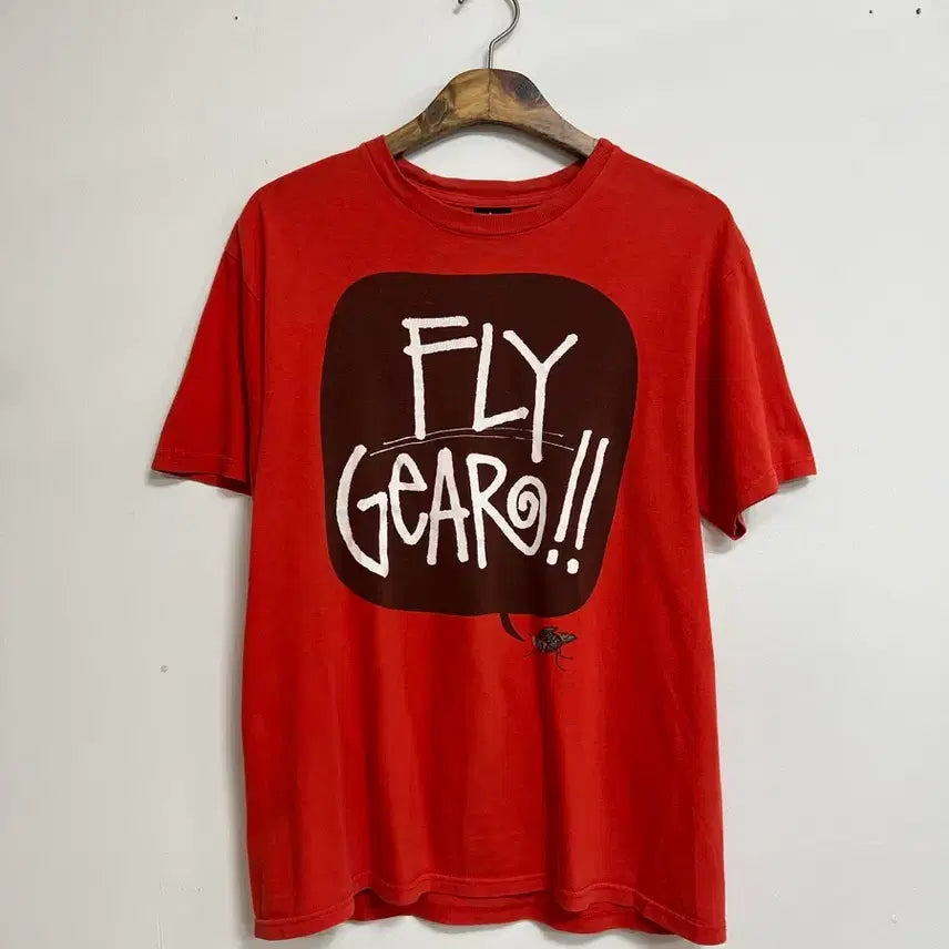 [BUNJANG] Stussy Vintage Fly Gear T-Shirt / 올드 스투시 플라이기어 티셔츠