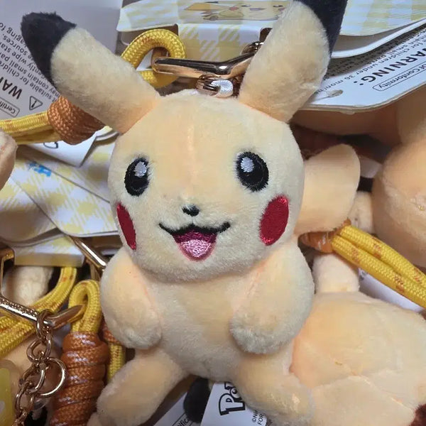 [BUNJANG] Pokemon Pikachu/Mew Doll Keychain / 포켓몬스터 피카츄/뮤 인형 키링