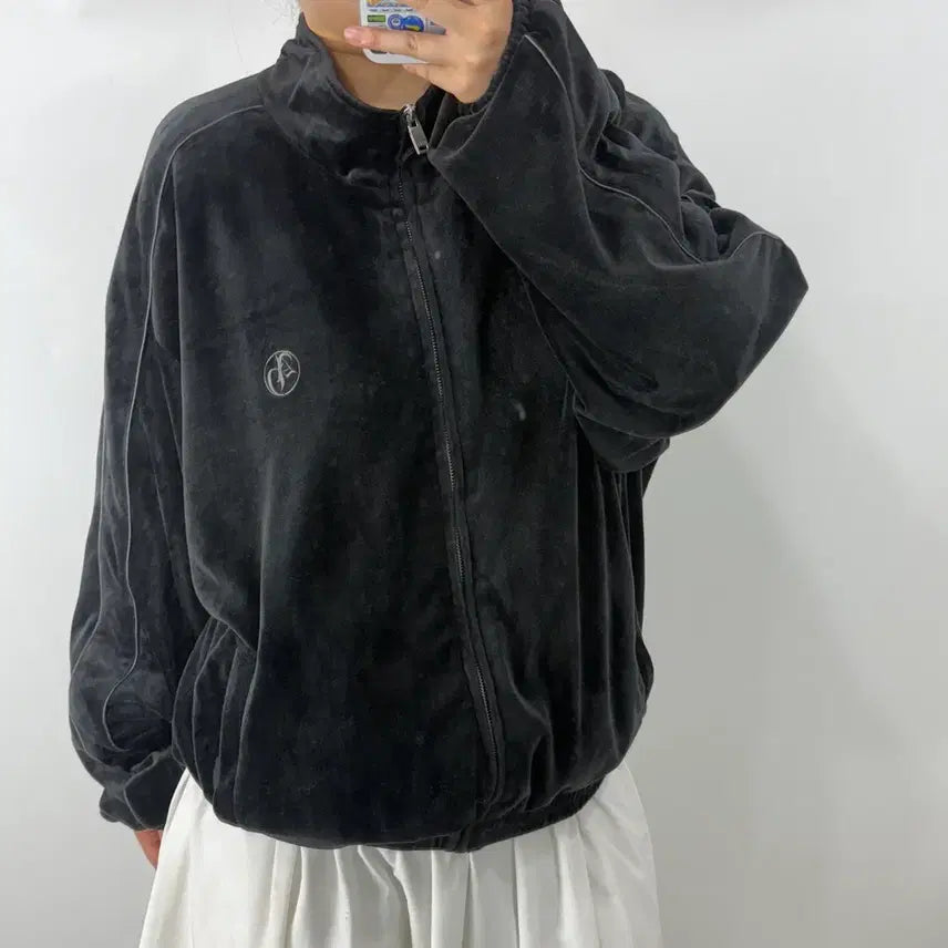 [BUNJANG] Acmedraw Velvet Zip-up / [2] 아크메드라비 벨벳 집업