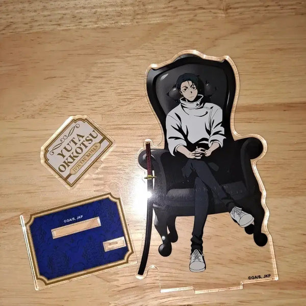 [BUNJANG] Jujutsu Kaisen Yuta Okkotsu Black Chair Acrylic Stand / 주술회전 홍대 새틀라이트 유타 아크릴 스탠드 블랙체어