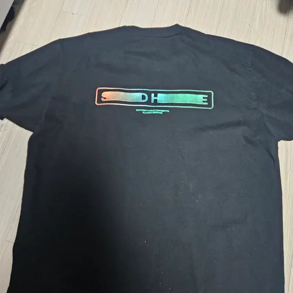 [BUNJANG] Solid Homme Back Logo Short Sleeve T-Shirt Size 52 / 솔리드 옴므 백로고 반팔 110 52 사이즈