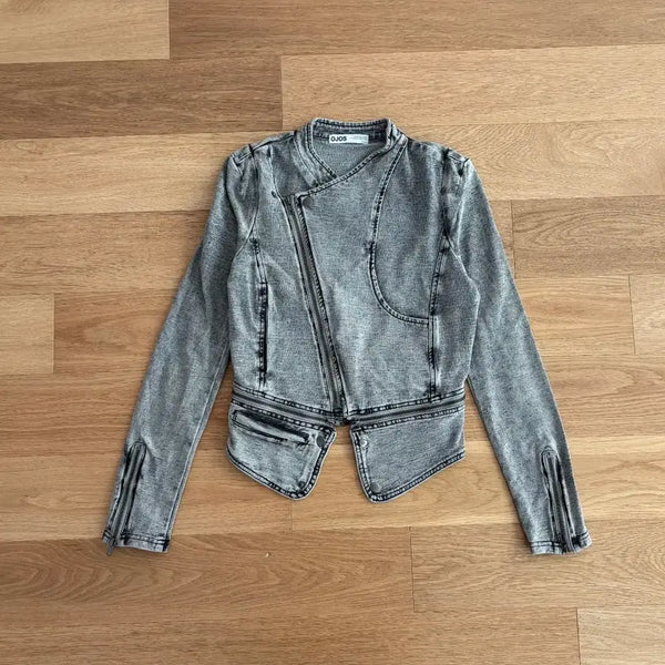 [BUNJANG] OHOS Detachable Span Denim Jacket Size 1 / 오호스 디테처블 스판 데님 자켓 1사이즈