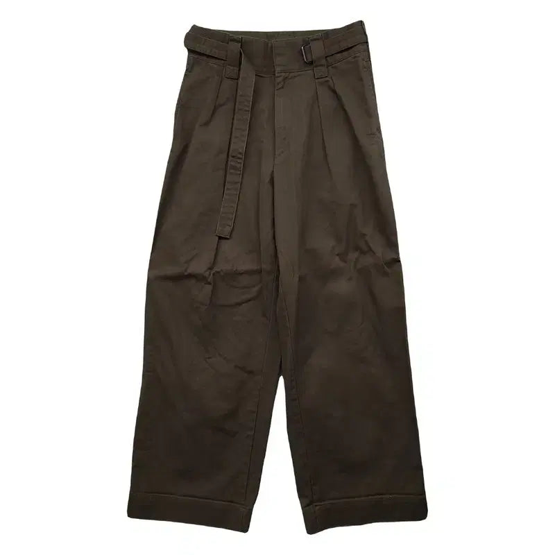 [BUNJANG] Uniqlo U Belted Vintage Brown Pants 94cm / 유니클로 U 벨티드 빈티지 브라운 바지 94CM