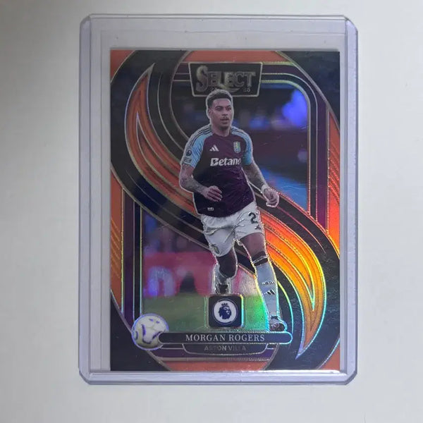 [BUNJANG] Aston Villa Morgan Rogers 75 Limited Edition Orange Card / 75한정 오렌지 모건 로저스 셀렉트 아스톤빌라