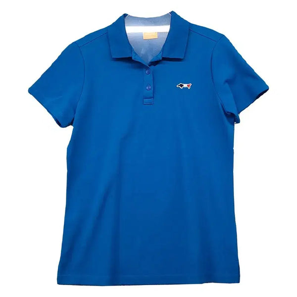 [BUNJANG] Louis Castel Blue Golf Short-Sleeve Polo Shirt / 루이까스텔 블루 골프 반팔 카라티 95