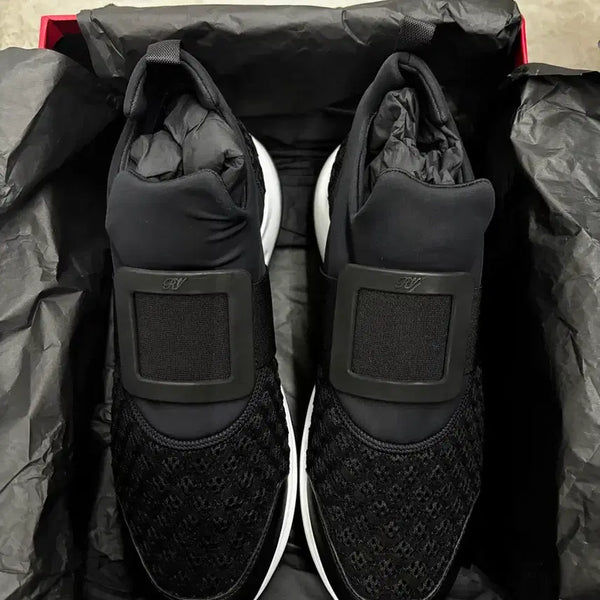 [BUNJANG] Roger Vivier Men's Sneakers Black Size 9 / 가격내림 로저비비에 ㅣ 남성 스니커즈 블랙 9사이즈 (280)