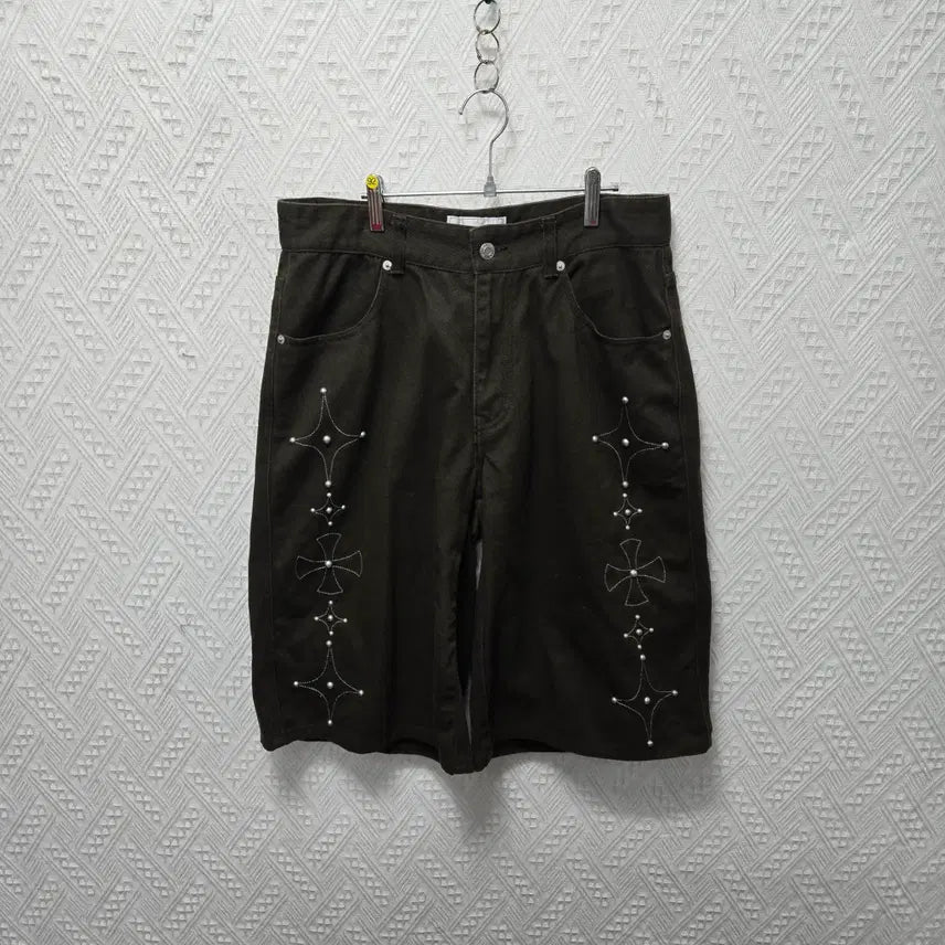 [BUNJANG] CRITIC Gothic Bermuda Pants - Medium / 파92  크리틱고딕 버뮤다 팬츠 M