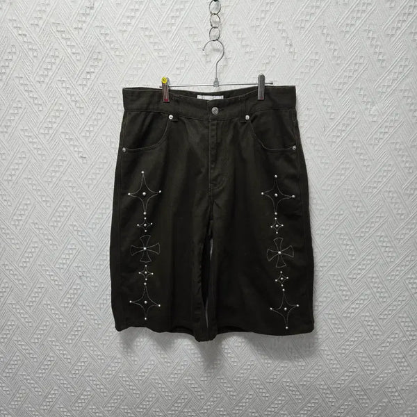 [BUNJANG] CRITIC Gothic Bermuda Pants - Medium / 파92  크리틱고딕 버뮤다 팬츠 M