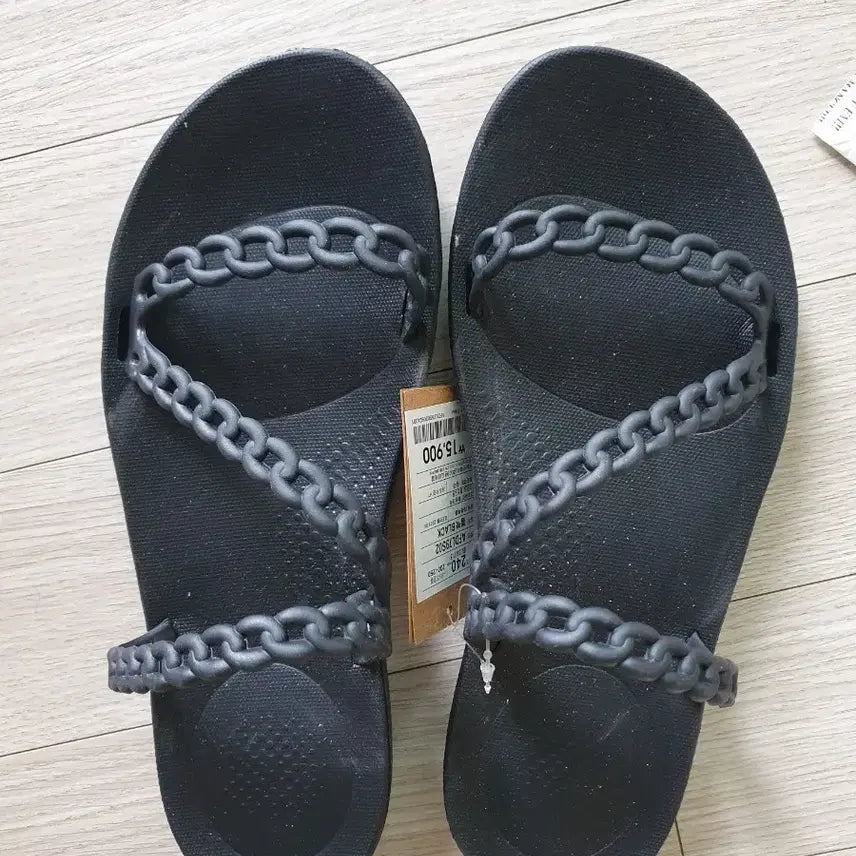 [BUNJANG] Spao Comfortable Summer Sandals/Slippers / 슈펜 발 편한 여름 샌달.슬리퍼 텍달린 새상품