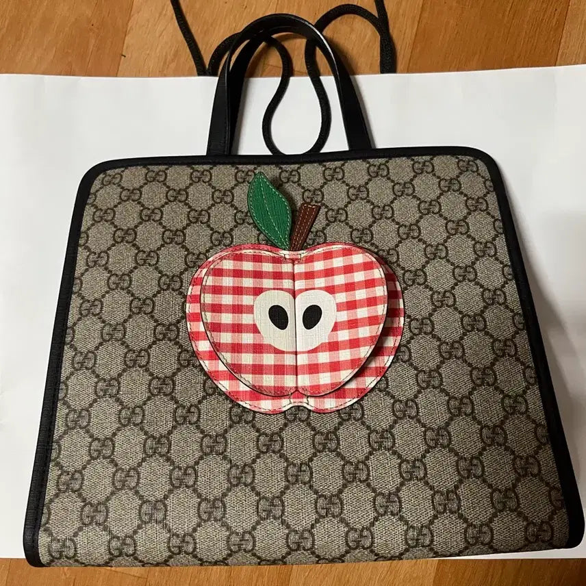 [BUNJANG] Gucci Apple Tote Bag / 구찌 애플 토트백