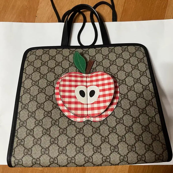 [BUNJANG] Gucci Apple Tote Bag / 구찌 애플 토트백