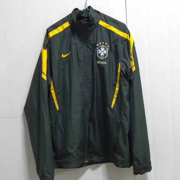 [BUNJANG] Nike Brazil National Team Windbreaker Jacket / 나이키 브라질 국가대표 바람막이 자켓