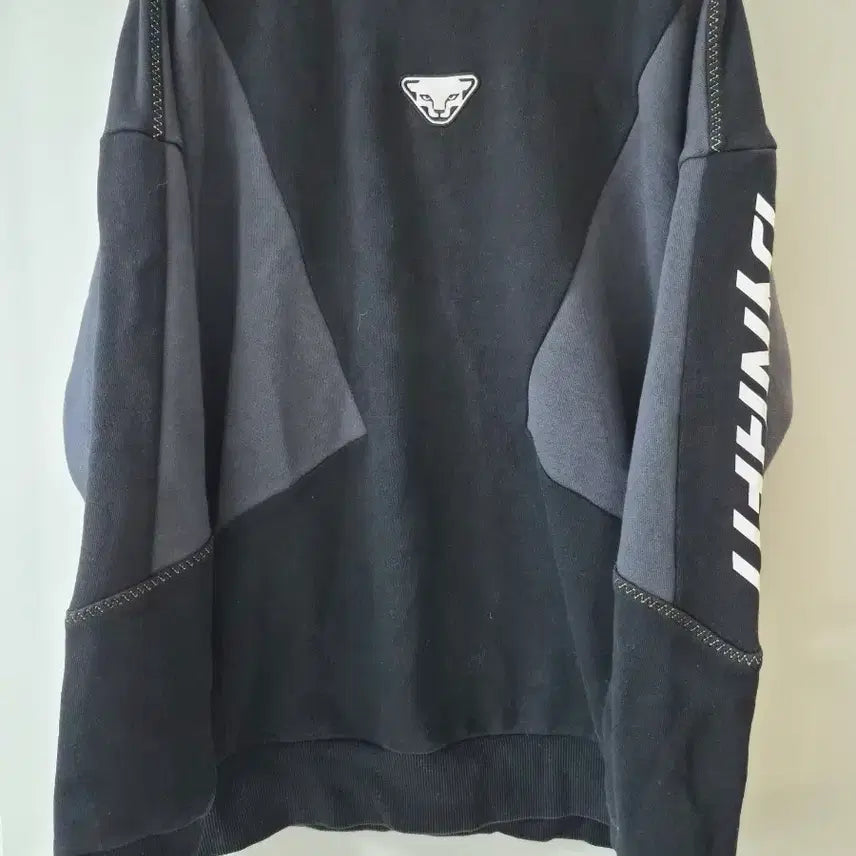 [BUNJANG] Dynafit Colorblock Sweatshirt Black / 다이나핏 맨투맨 블랙