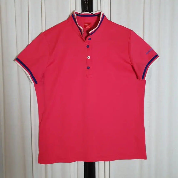 [BUNJANG] Appline 105 Size Pink Collar T-Shirt / 애플린드 105사이즈 핑크 카라티 2508702