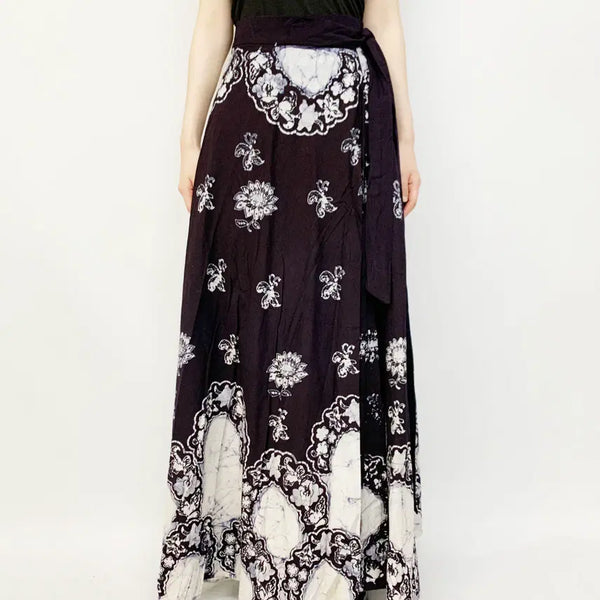 [BUNJANG] Vintage Indigo Dyed Skirt / 빈티지 인디고 염색 스커트