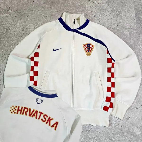 [BUNJANG] Nike Croatia National Team 08-10 Training Jersey Jacket / 나이키 크로아티아 국대 08-10 트레이닝 져지 자켓
