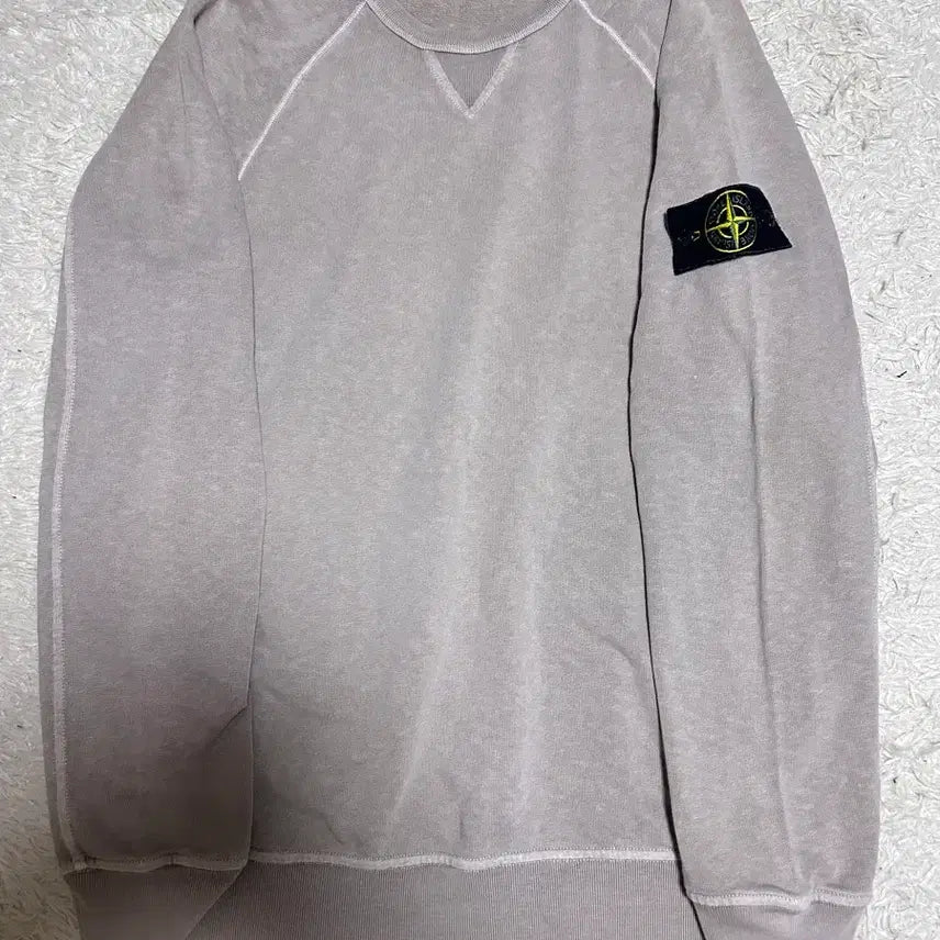 [BUNJANG] Stone Island Sweatshirt Beige L Size / [23ss, 새상품급] 스톤아일랜드 맨투맨 베이지