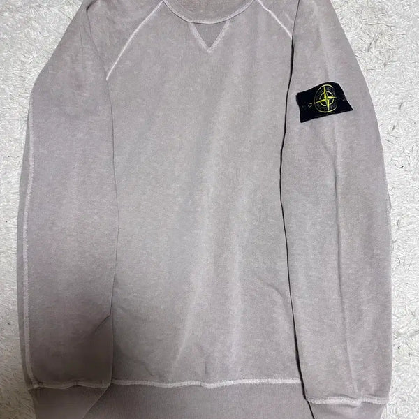 [BUNJANG] Stone Island Sweatshirt Beige L Size / [23ss, 새상품급] 스톤아일랜드 맨투맨 베이지