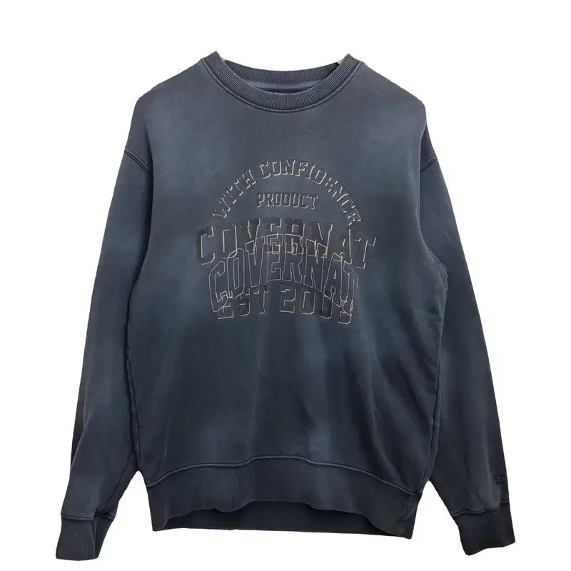 [BUNJANG] Covernat Navy Sweatshirt [S] Unisex / COVERNAT 커버낫 네이비 맨투맨 [S] 유니섹스/ 남녀공용