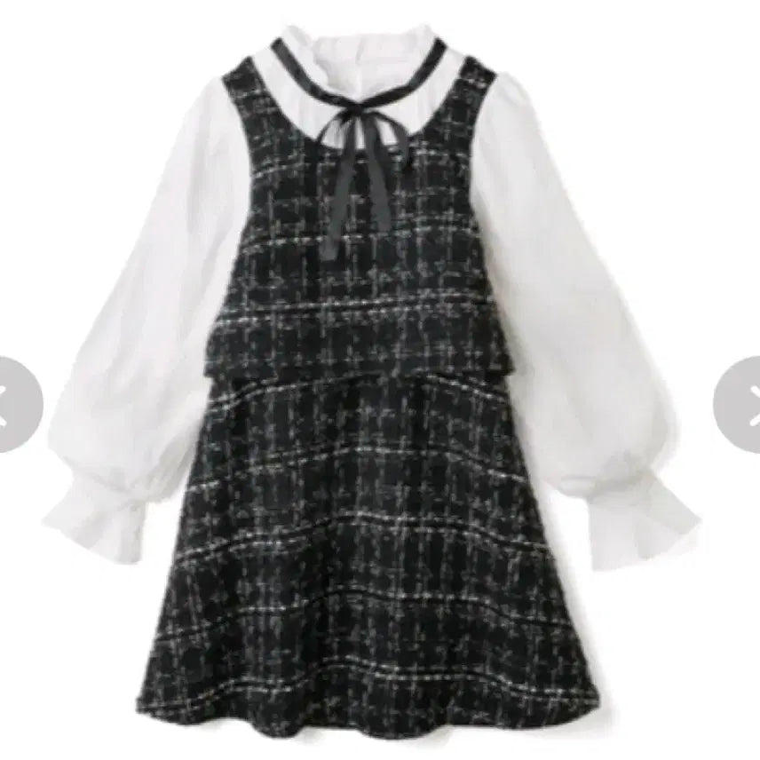 [BUNJANG] GRL Tweed Dress / grl 그레일 트위드 원피스 양산형 지뢰계 하객룩