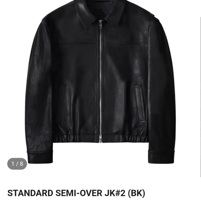 [BUNJANG] Noir Larmes Standard 2 Lambskin Jacket Size 46 / 느와르라르메스 스탠다드2 램스킨 자켓 46