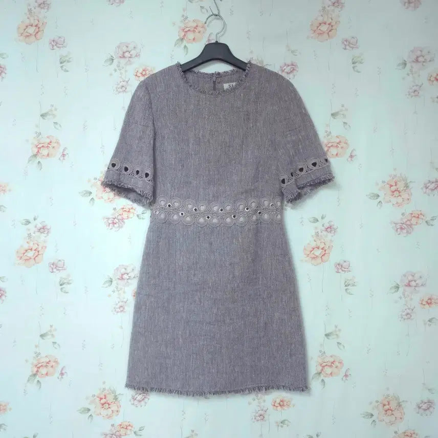 [BUNJANG] SJSJ Linen Blend Midi Dress / SJSJ 마혼방 원피스 44~마른55